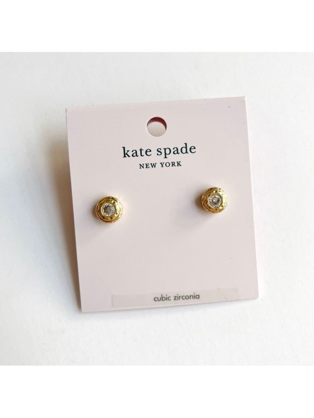 Kate Spade Elegant Edge Stud Earrings - Picture 4 of 9